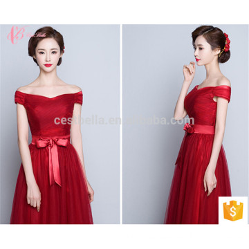 New Collection Colorful Alibaba Best Price Long A Line Bridesmaid Dress